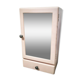 Pink bathroom cabinet