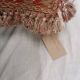 French Style Aubusson Floral Tapestry Cushion, Rose Bouquet & Tassel Fringe
