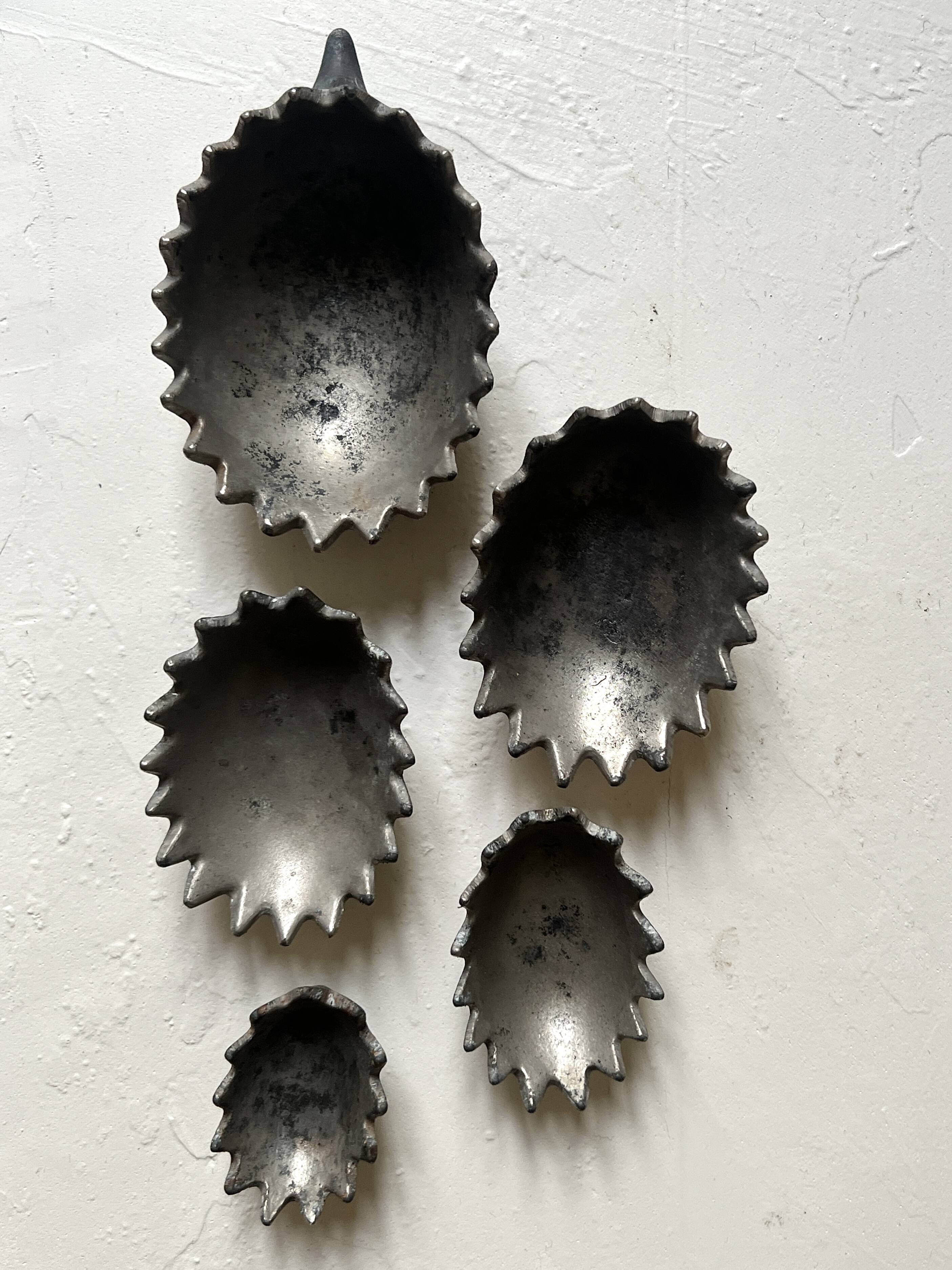 Scandinavian figurine - metal hedgehog ashtray, Walter Bosse 1950