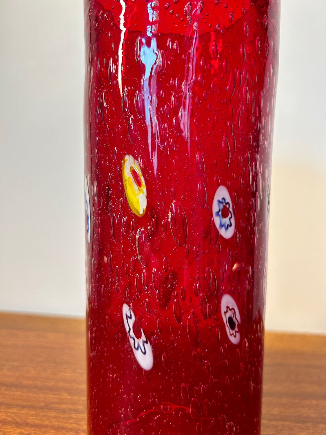 Murano glass vase