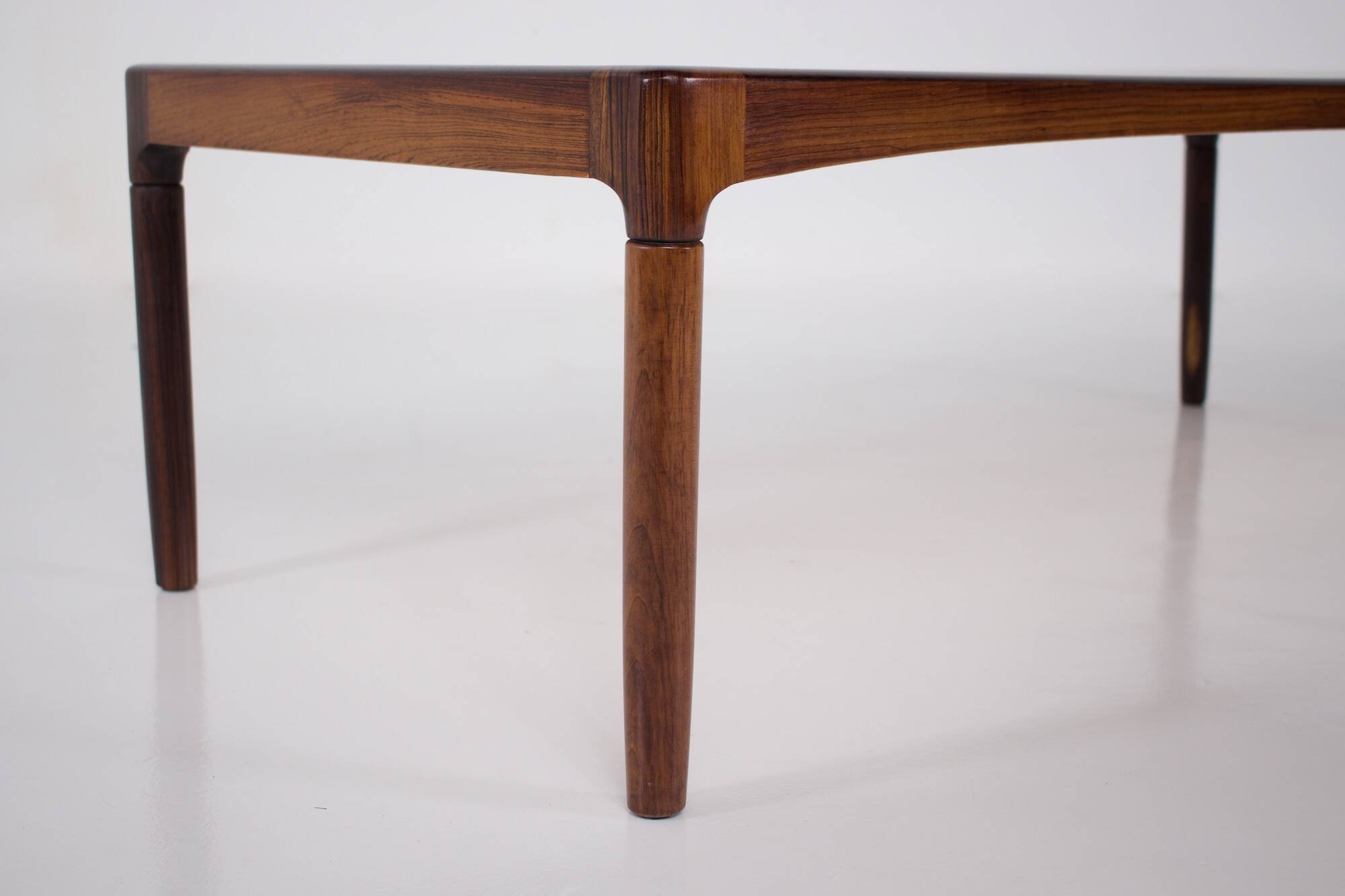 Scandinavian rosewood coffee table.