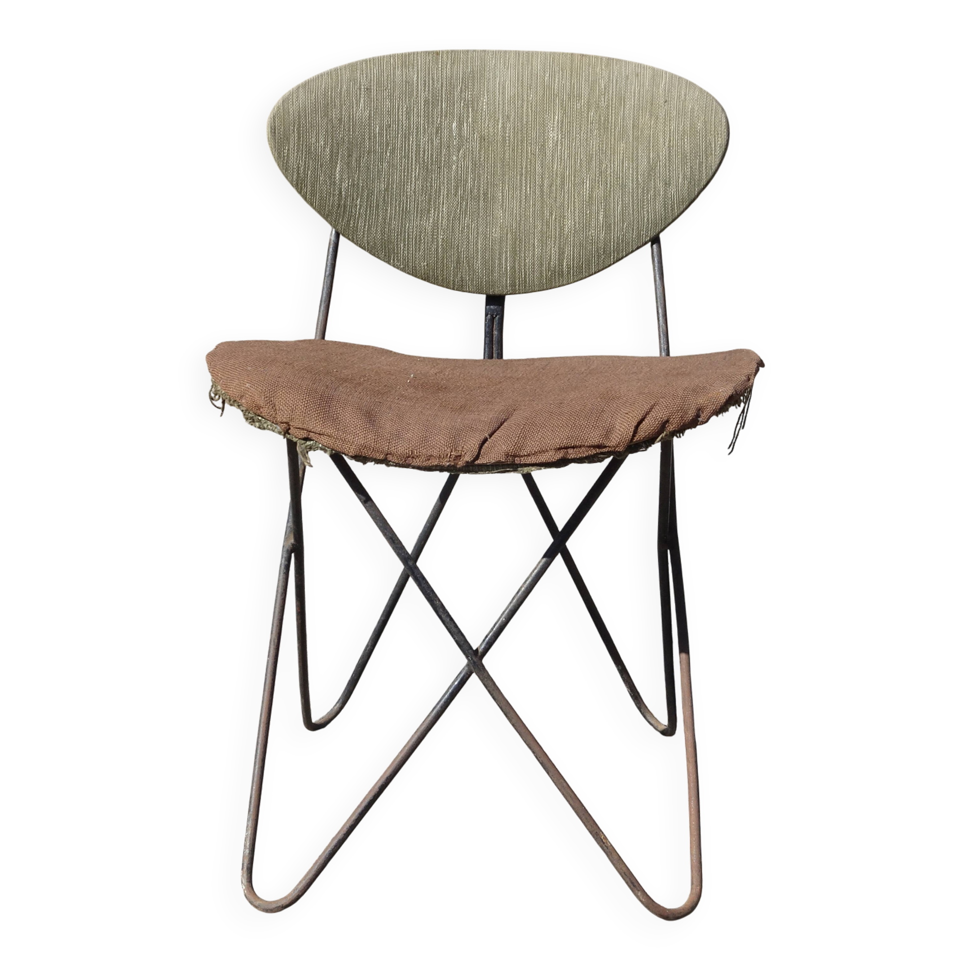 Chair by Raoul Guys, model Anthony, Airborne edition, around 1954.