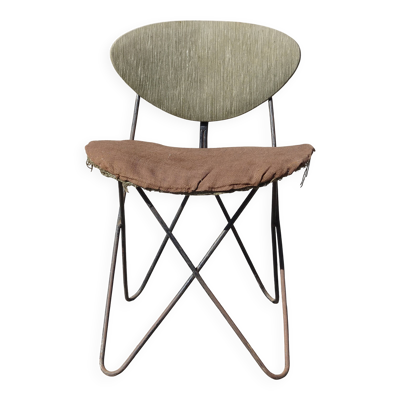 Chaise de Raoul Guys, modèle Anthony, édition Airborne, vers 1954.