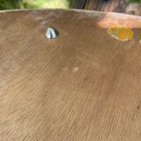 Oval tray mirror