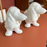 Pair of ceramic dogs