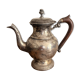 Antique Coffee Pot Teapot Louis XV Silver-Plated Metal 20th Century Coffee Set