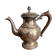 Antique Coffee Pot Teapot Louis XV Silver-Plated Metal 20th Century Coffee Set