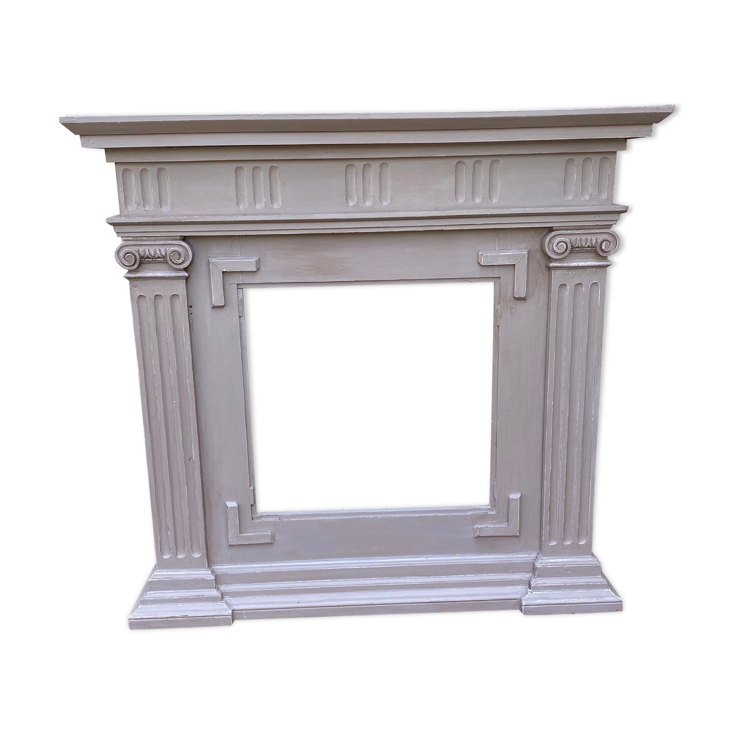 Wooden fireplace surroundings