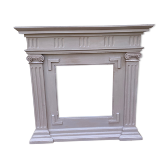 Wooden fireplace surroundings