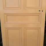 Porte palière 210,3x85,6cm ancienne moulurée