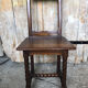 Ancienne chaise Lorraine bois brut vintage #a234