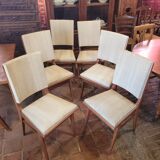 6 Scandinavian chairs