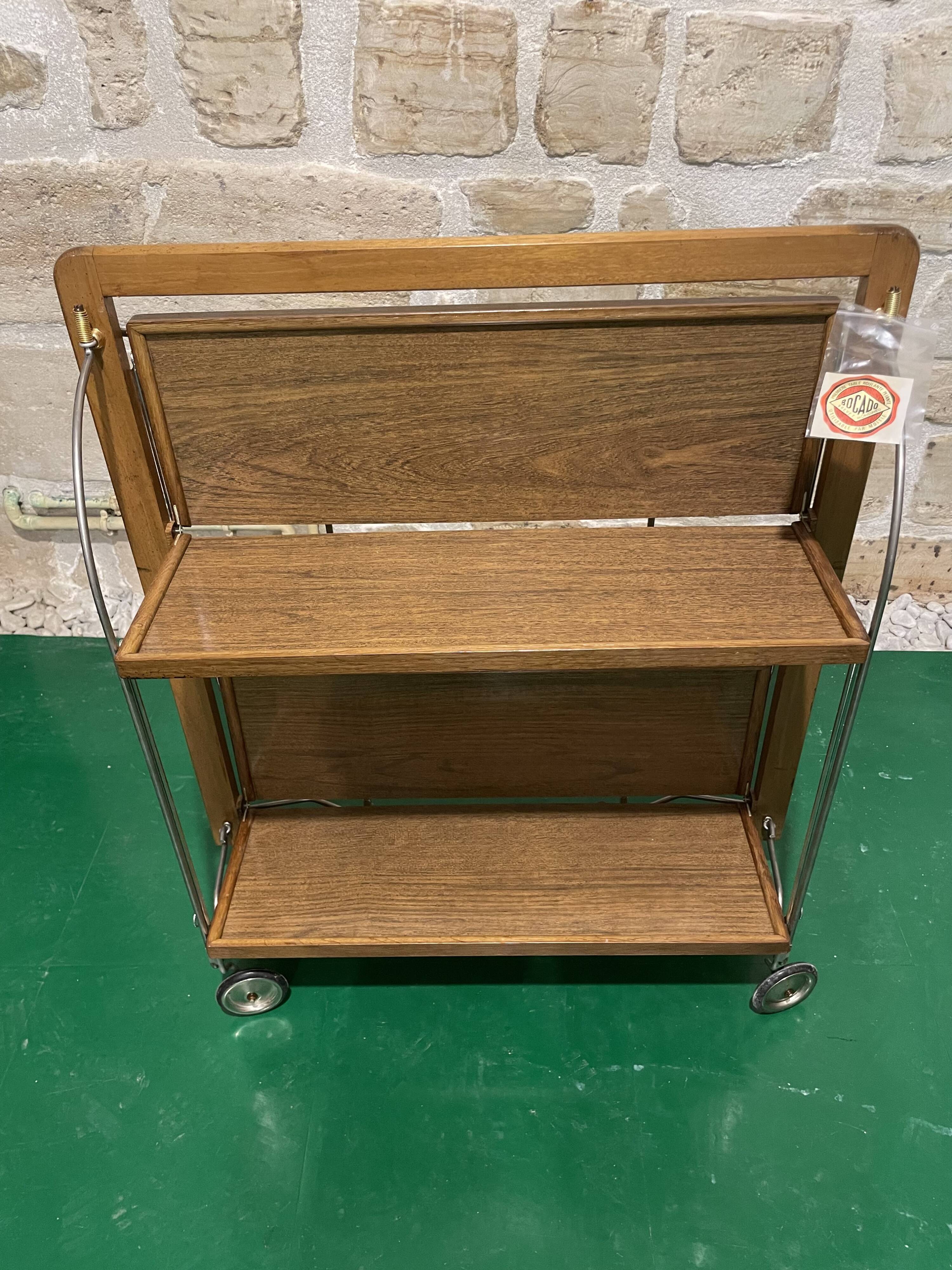 Bocado folding serving cart