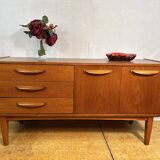 Buffet rétro vintage en teck du milieu du siècle par Stonehill – Gamme Stateroom 1960