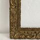 Old frame in gilded wood with stucco decoration circa 1900