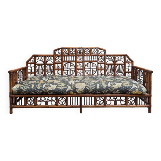 Rattan sofa