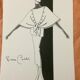 Illustration de mode de presse par Pierre Cardin