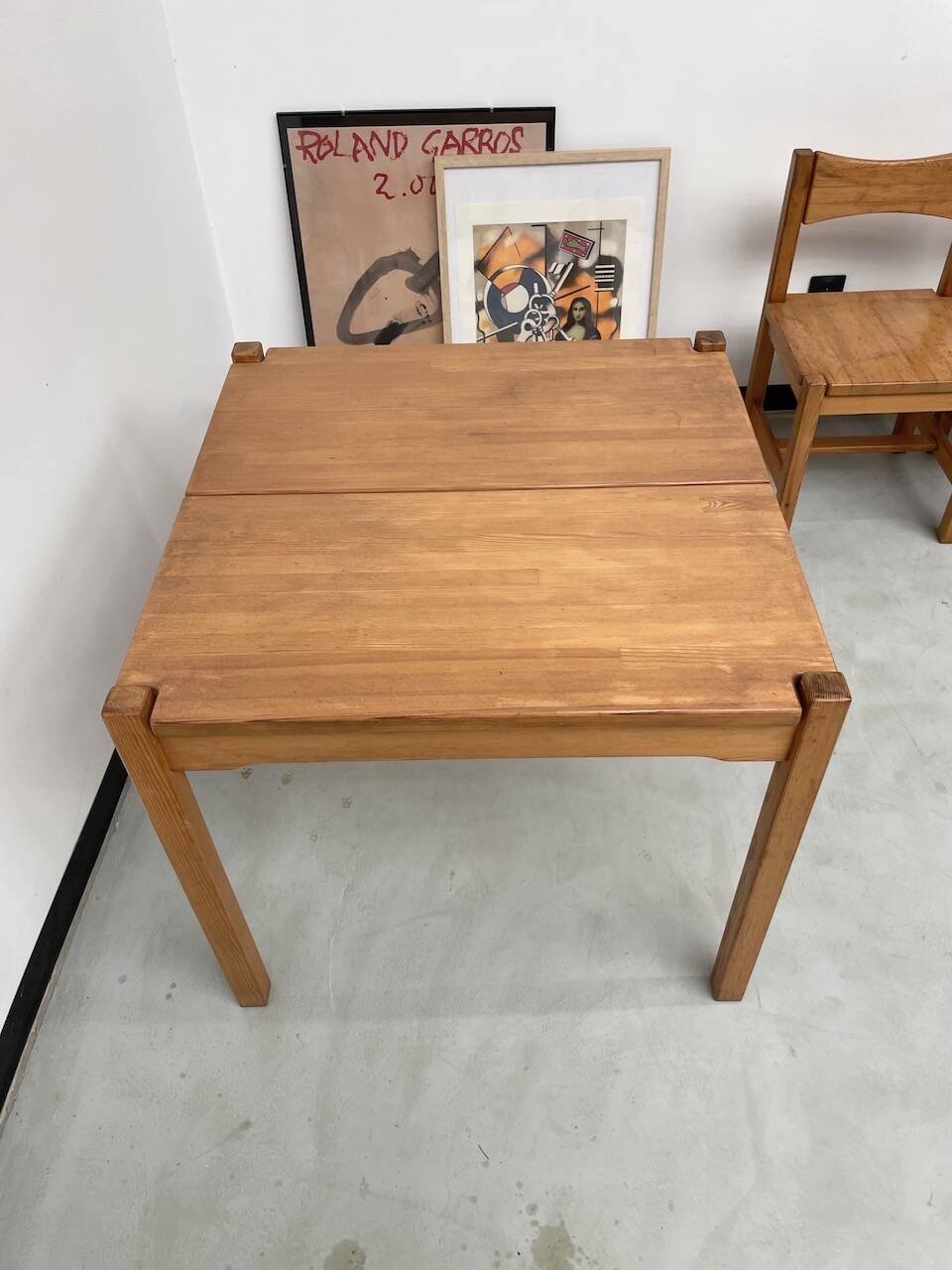 Table pin et chaises « hongisto » Ilmari Tapiovaara