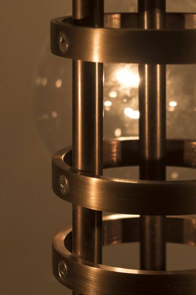 Vintage Brutalistic Hanging Lamp