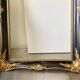 Antique frame Black & gilded borders on wood 51 x 35.5 cm