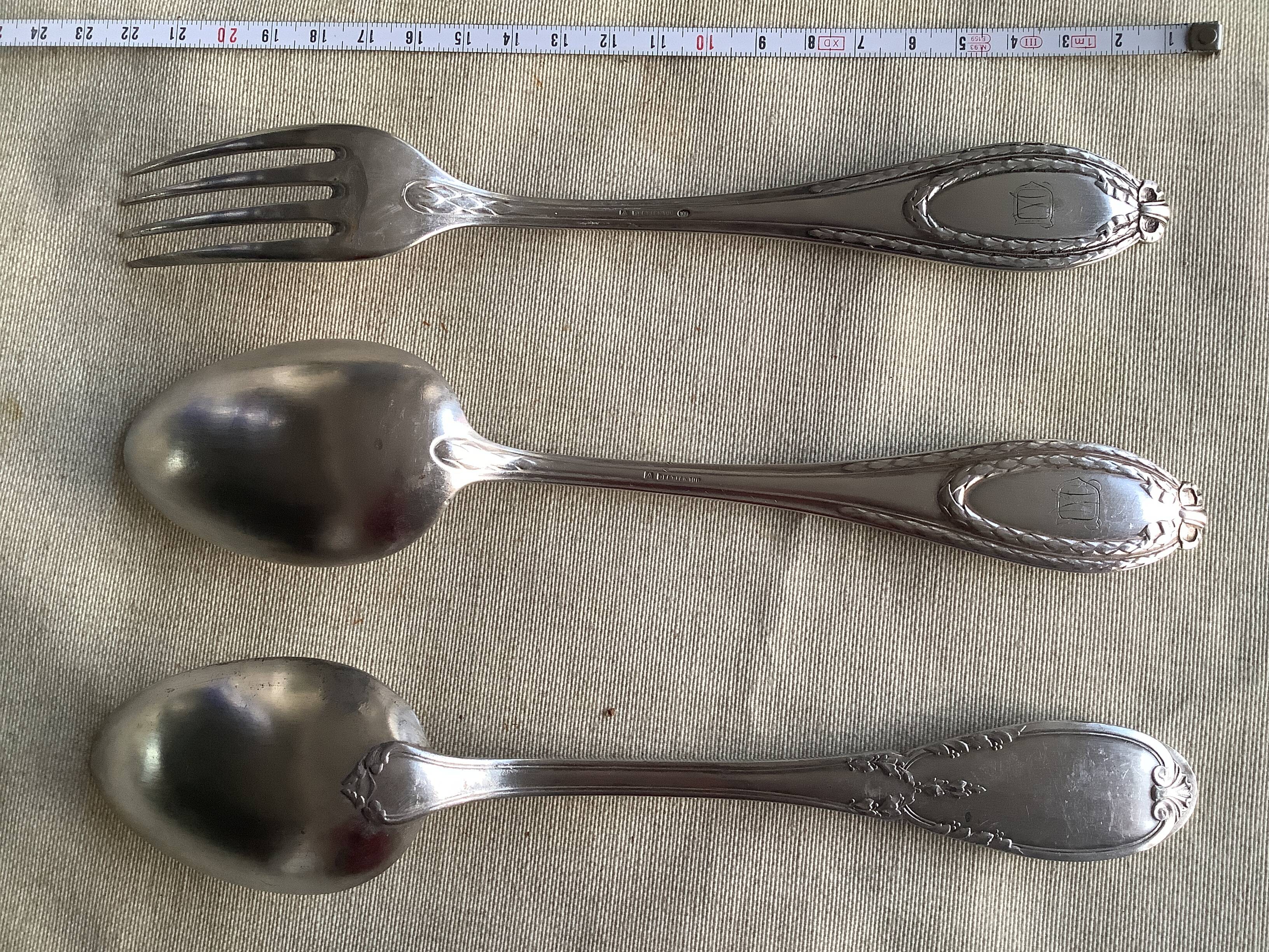 Silver cutlery