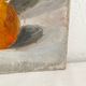 Old oil painting on canvas still life fruits 1930s