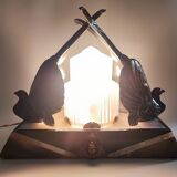 Art déco lamp by Rochard