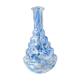 Blown glass bottle, Clichy glassworks, 20th century