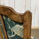 Pair of Louis XVI style armchairs in beech from the 19th century.
