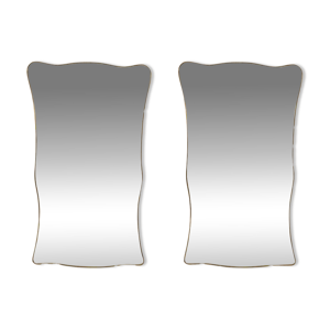 paire de miroirs dans