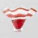 Blown glass cup or vase 1980 Jozefina Krosno