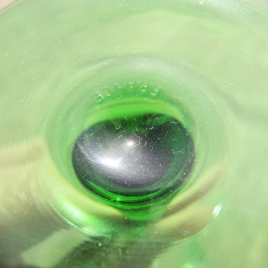 6 old white wine glasses from Alsace