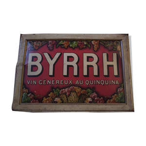 Plaque tôle byrrh