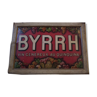 Byrrh sheet plate