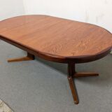 Baumann round table with extensions from the 60s/70s