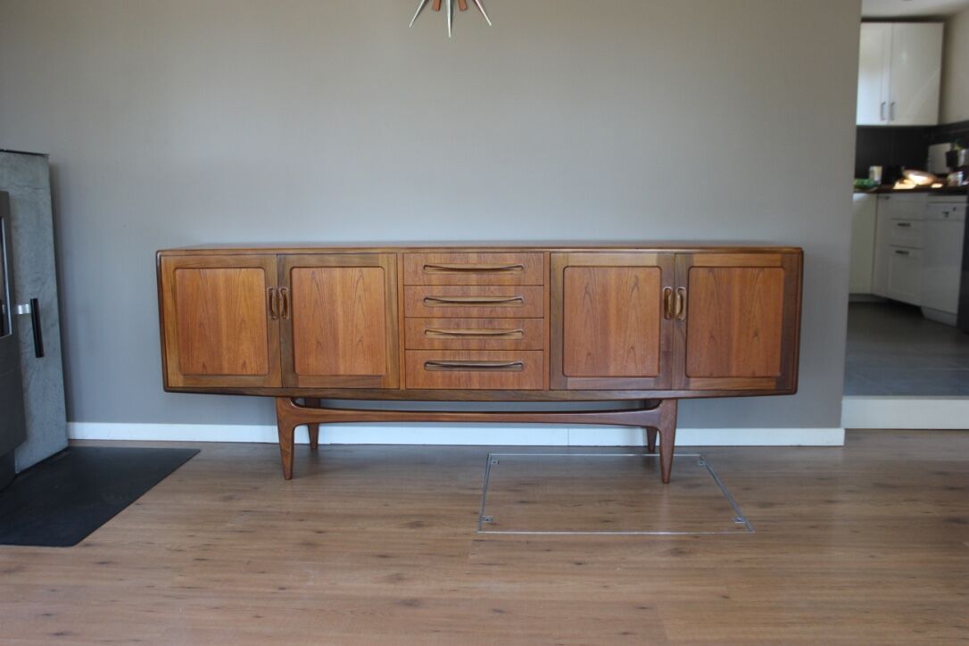 Vintage teak, Scandinavian style enfilade, by G-PLAN, FRESCO model