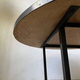 Capron “herbarium” coffee table with metal base