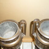 cherub vases