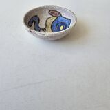 Ceramic zoomorphic ashtray Fish in the spirit of The Argonauts Bonnet