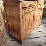 Parisian buffet raw wood