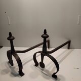 Pair of andirons
