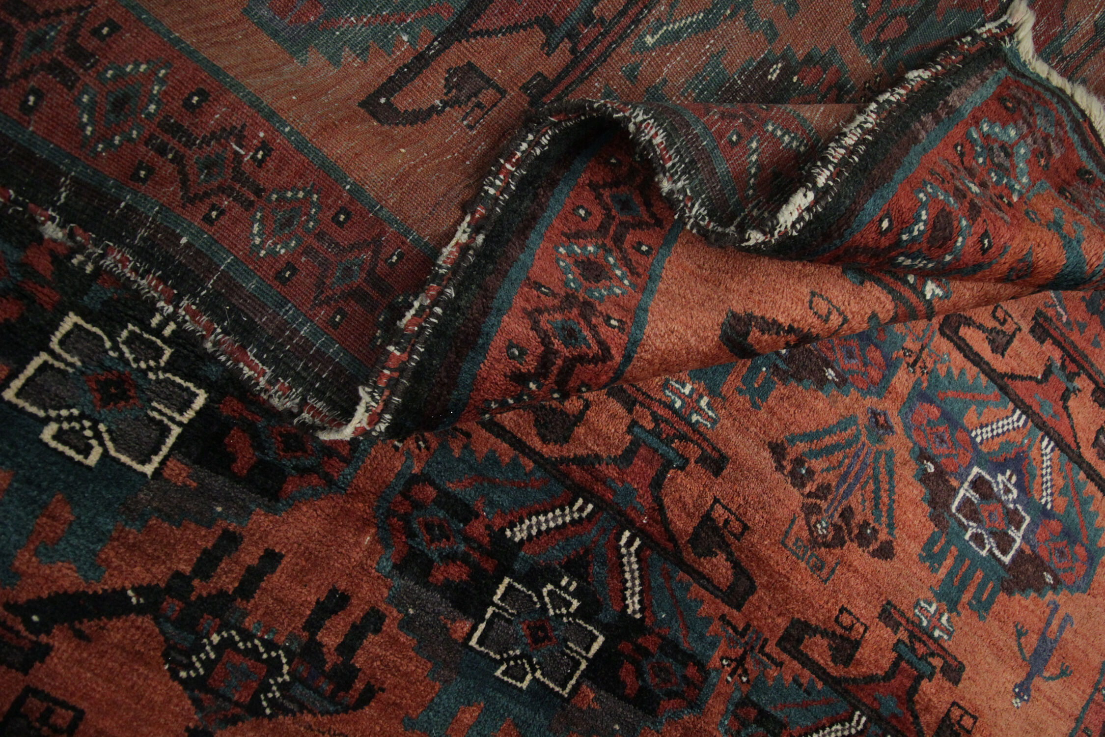 Tapis Afshar Persan- 115x216cm