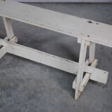 Vintage wooden bench 1960