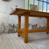 Mountain furniture table in pine 2m