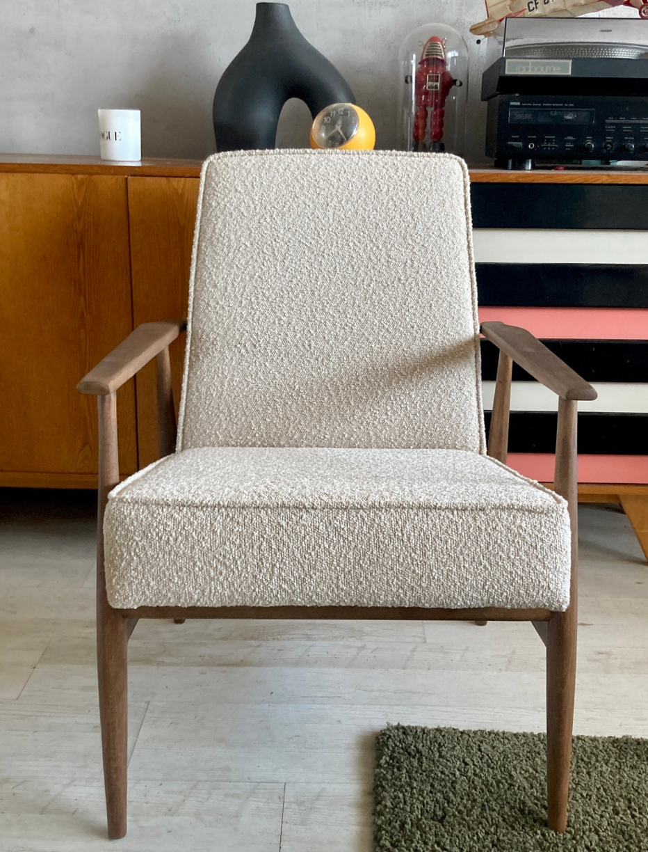 original mid-century polish armchair 300-190