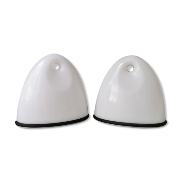 Ensemble de 2 lampes de table design, Bruno Gecchelin pour iguzzini  Lampe Lalea 1977