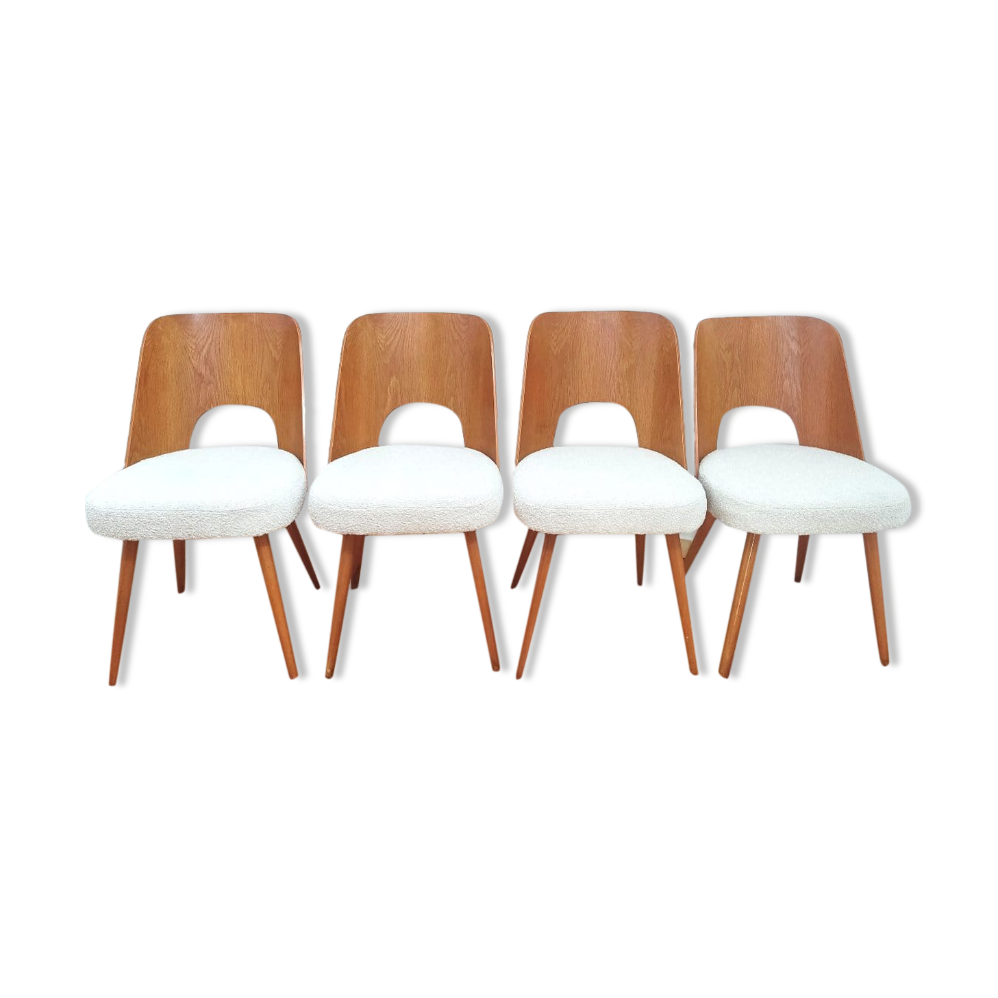 Set of Four Chairs by O. Haerdtl for TON, Czechoslovakia, 1960s