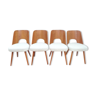 Set of Four Chairs by O. Haerdtl for TON, Czechoslovakia, 1960s
