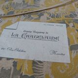 Old hat box from stores "La Chatelaine" Nantes
