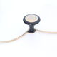 Stunning vintage gold metal coat holder, vintage
